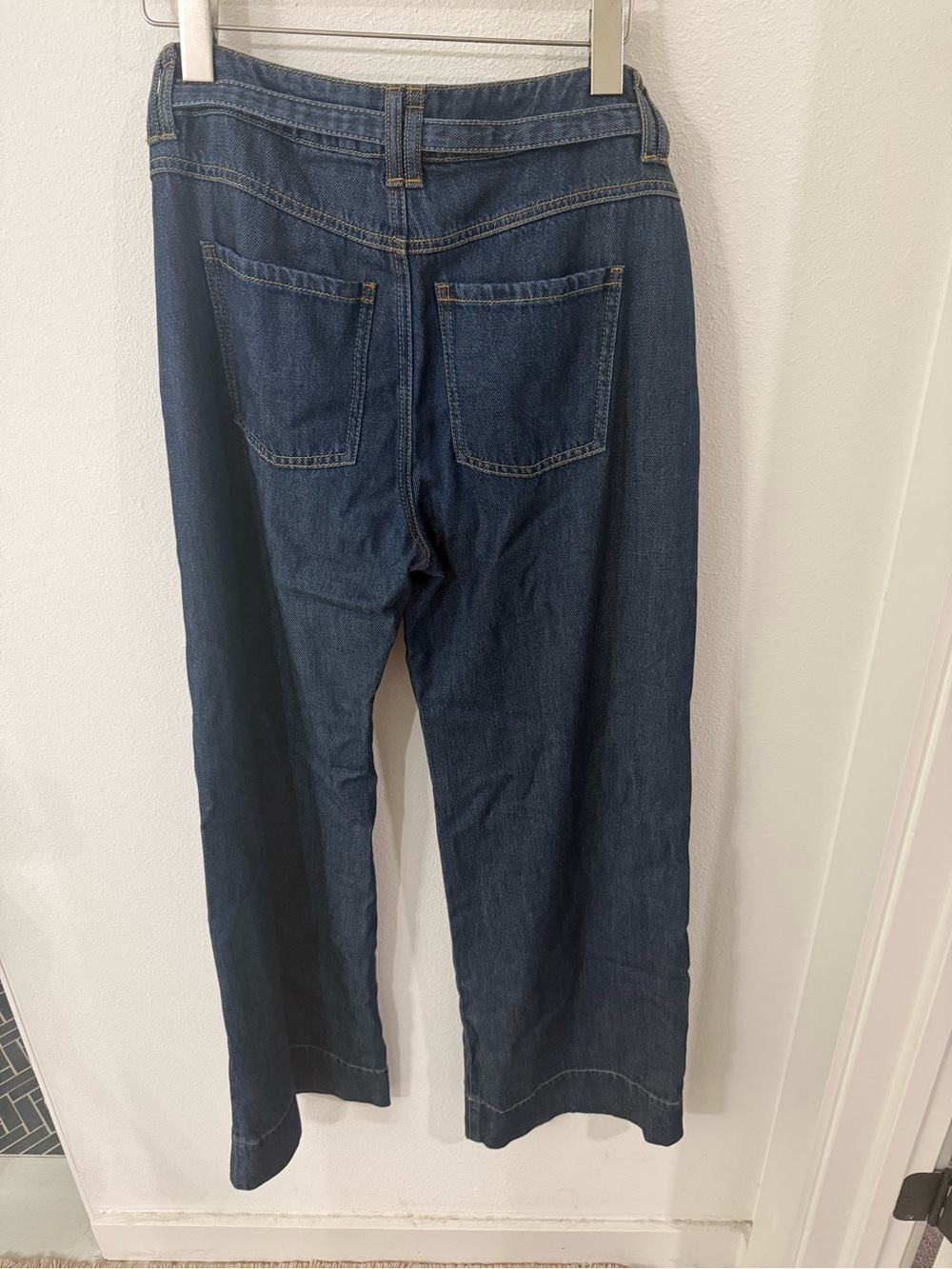 CAbi Beau Dark Indigo Wide Leg Jeans - Picture 4 of 4